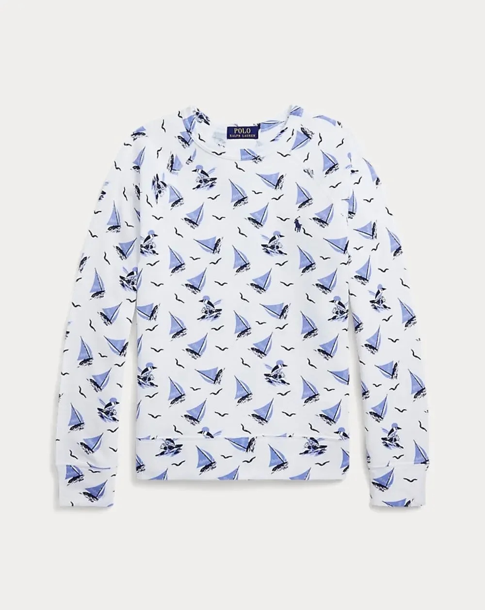 Ralph Lauren Bear Nautical Cotton Sweatshirt Baby Boy 12 Months